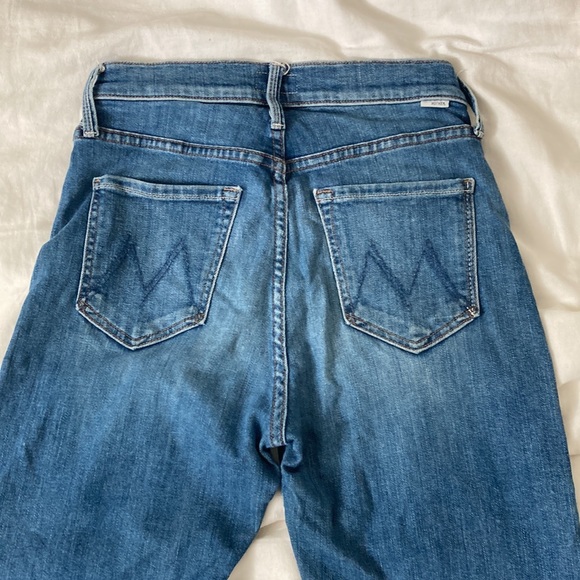 Mother Tomcat Straight Leg Ankle in Wild Game Size 25 - Picture 6 of 11